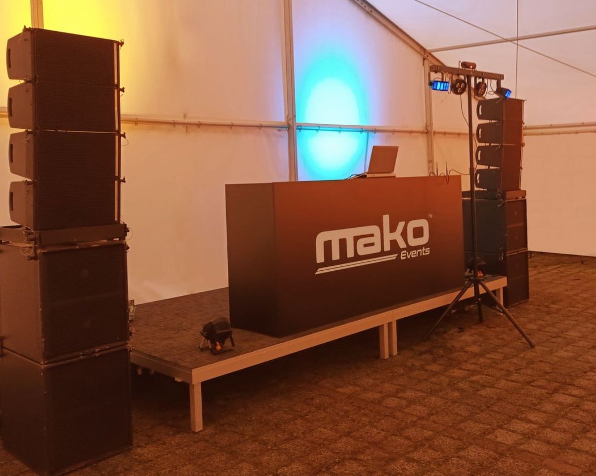 DJ Mako Stage Setup